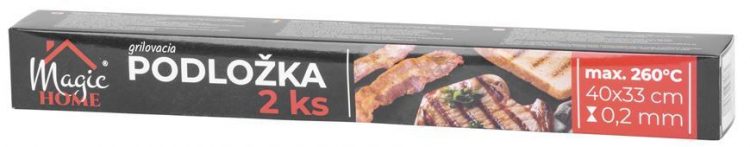 Grilovacia podložka MagicHome 2ks - 400 x 330 mm