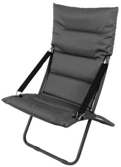 Skladacia stolička Strend Pro sivá - 60x60x90 cm