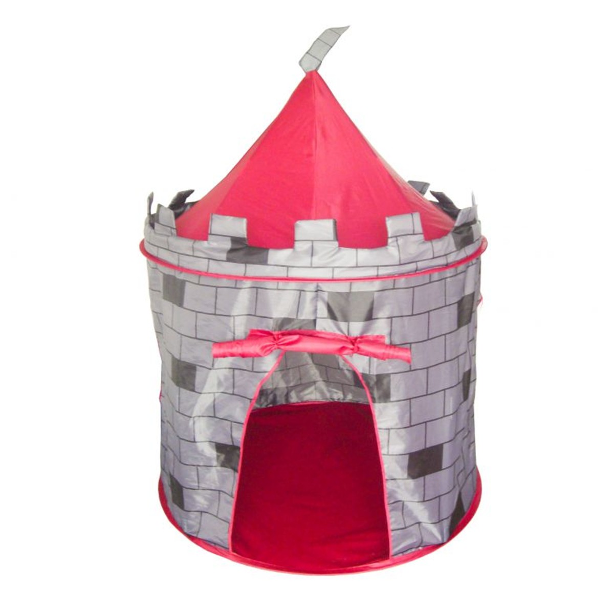 Detský stan - hrad pre rytierov červený - 2 Detský stan - hrad pre rytierov | červený