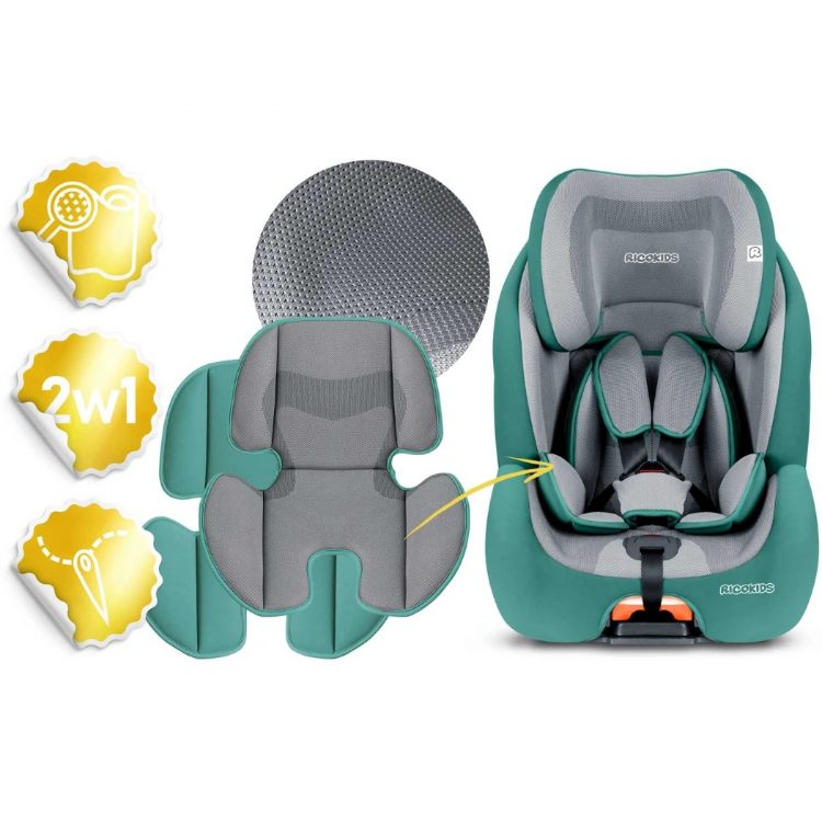 Autosedačka Ricokids Qway tyrkisová | ISOFIX