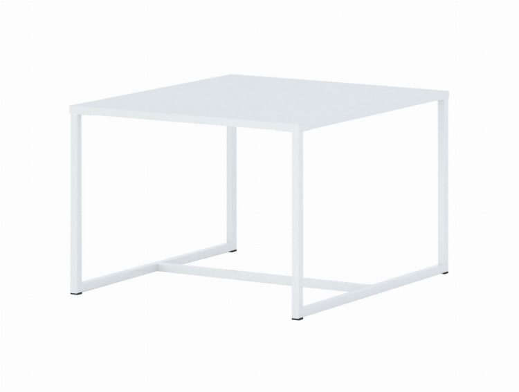 Konferenčný stolík Verde - 67 cm | biely