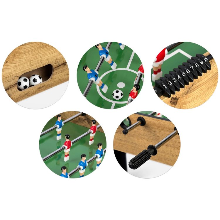 Drevený stolný futbal 118x61x79cm | NS-805