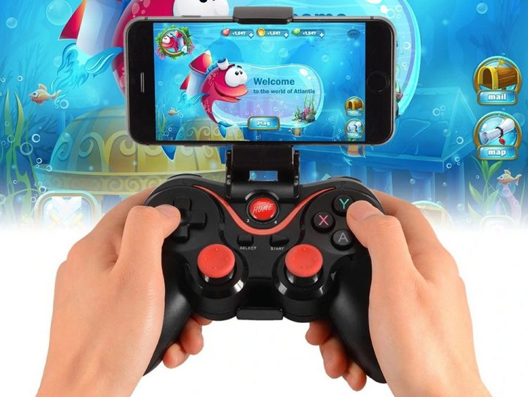 Bezdrôtový herný gamepad na mobil / PC / TV | android ios