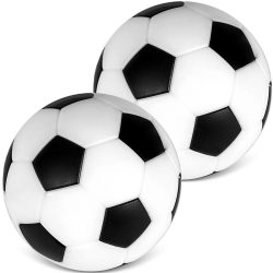 Náhradné loptičky pre stolný futbal 32mm - 2ks - univerzálna veľkosť, ktorá sa hodí k mnohým stolovým futbalom. Dobre vyvážené.