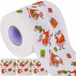 Vianočný toaletný papier 2-vrstvový | 4 kusov