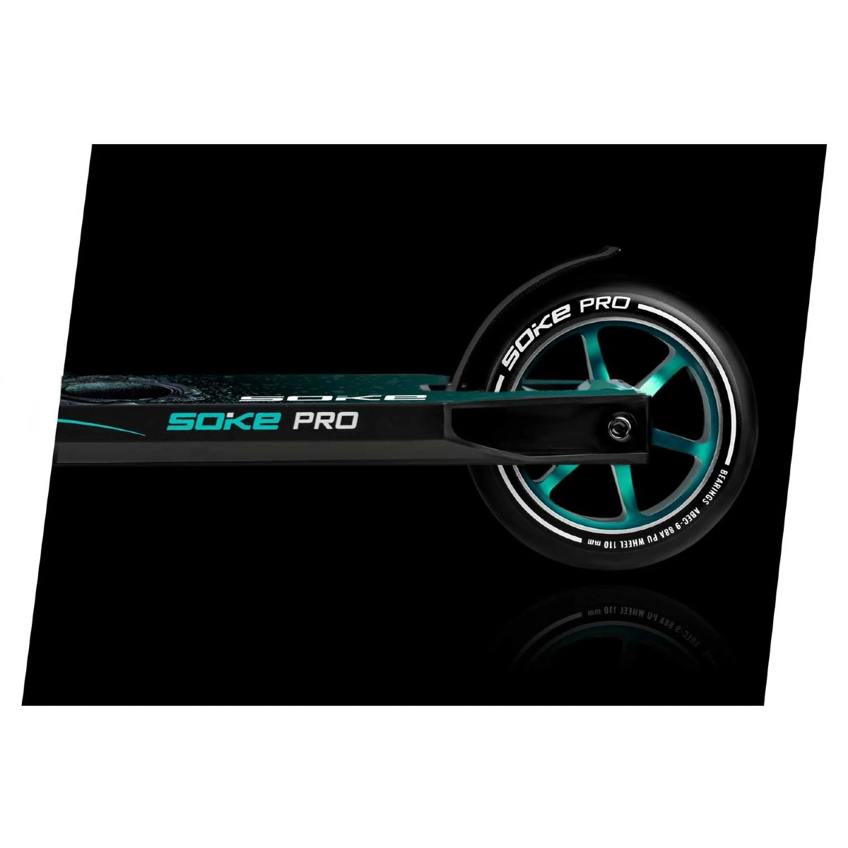 Freestyle kolobežka Soke XTR strieborno-tyrkysová (3) Freestyle kolobežka Soke XTR | strieborno-tyrkysová