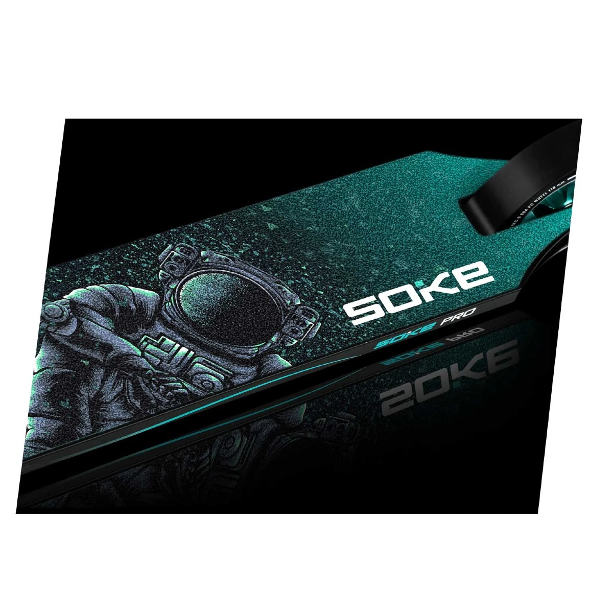 Freestyle kolobežka Soke XTR strieborno-tyrkysová (5) Freestyle kolobežka Soke XTR | strieborno-tyrkysová