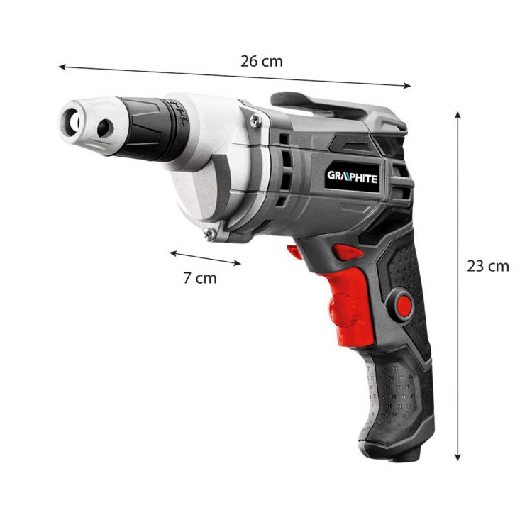 Elektrická vŕtačka 520W | GRAPHITE 58G794