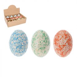 Farebné keramické vajíčka, vyrobené z kvalitného materiálu, sú dokonalou veľkonočnou dekoráciou.