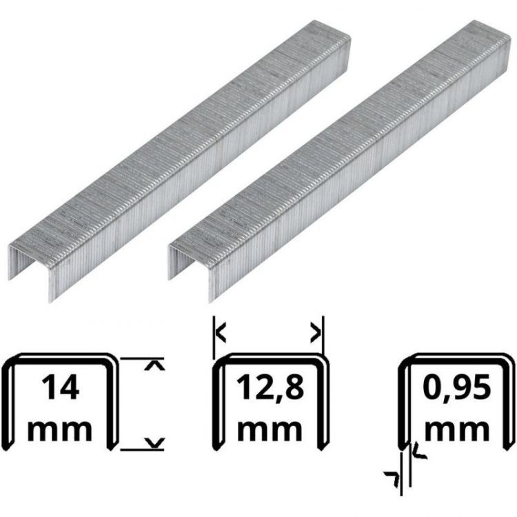 Spinky do spinkovačky 14 mm, 5000 ks,  KN 14, Güde | BGU-40272