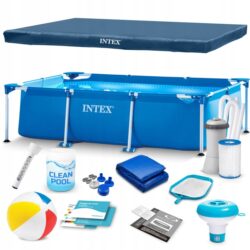 Obdĺžnikový bazén s rámom 15v1, 3x2m, Intex | 28272-15w1 obsahuje okrem bazéna 14 ďalších praktických doplnkov, ktoré k nemu neodmysliteľne patria.