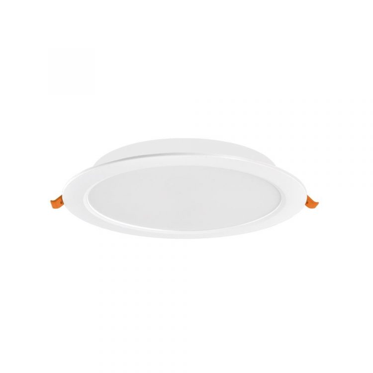 Bodové svietidlo, biele, 18 W, Downlight Fixture, Videx | DLBR-184