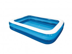 Záhradný bazén, 305 x 183 x 50 cm, Carruzzo | BCG-L35A pozostáva z dvoch nezávislých komôr. Výrobok sa odporúča používať pre deti staršie ako 6 rokov.