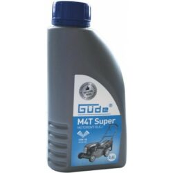 Motorový olej, M4T SUPER 10W-30, 0,6 L | Güde, určený pre použitie v benzínových a dieselových motoroch záhradnej, poľnohospodárskej a komunálnej techniky.