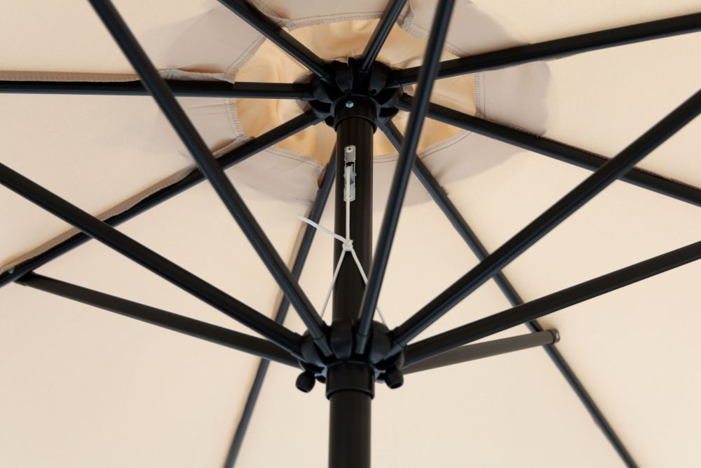 Záhradný slnečník (7) Záhradný slnečník, 300 cm, s kĺbikom, béžový | Modern Home