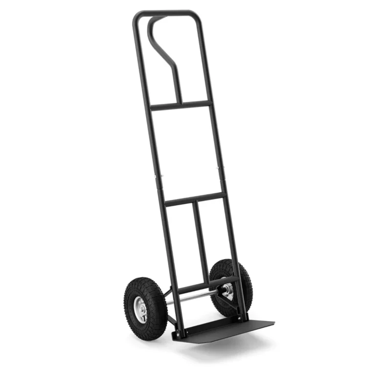 Rudla - prepravný vozík, čierny | 300 kg vám pomôže s prepravou ťažšieho nákladu a uľahčí vám tak prácu. Doprajte odpočinok pre váš chrbát.
