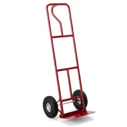 Rudla – prepravný vozík, červený | 300 kg vám pomôže s prepravou ťažšieho nákladu a uľahčí vám tak prácu. Doprajte odpočinok pre váš chrbát.