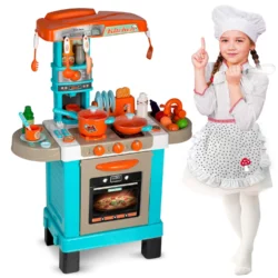 Detská interaktívna kuchynka, Ricokids | 773100, rozvinie kreativitu vášho dieťaťa. MINI kuchynka je niečo, čo poteší každé dieťa.