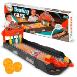 Detský mini bowling, Ricokids | 58x21x24 cm prinesie kopec zábavy nielen vašim deťom. Táto spoločenská hra nikdy neomrzí!