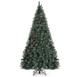 Umelý vianočný stromček s kovovým stojanom | 180 cm, má až 1000 konárov, vďaka čomu pôsobí neuveriteľne prirodzeným, sviežim vzhľadom.