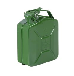 Kovový kanister JerryCan LD10 na PHM, zelený | 5 lit, je určený na prepravu rezervných PHM -benzínu alebo nafty.