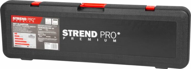 Sada hladítok, Strend Pro Premium Ergonomic + kufrík | 3 mm