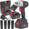 AKU rázový uťahovák RTAKU0026, 20V, 380Nm | RED TECHNIC je ideálny pre autoservisy aj pre domáce práce. Hodí sa aj na stavbe či dielni.