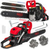 Benzínová reťazová píla RTPSP0035, 5,7 HP | RED TECHNIC je najnovší model benzínovej píly pre amatérske aj profesionálne použitie.