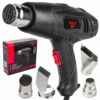 Teplovzdušná pištoľ RTOP0042, 2000W, 4 dýzy | RED TECHNIC je ideálna napríkladn na odstraňovanie starých farieb a mnoho iných prác v domácnosti či dielni.