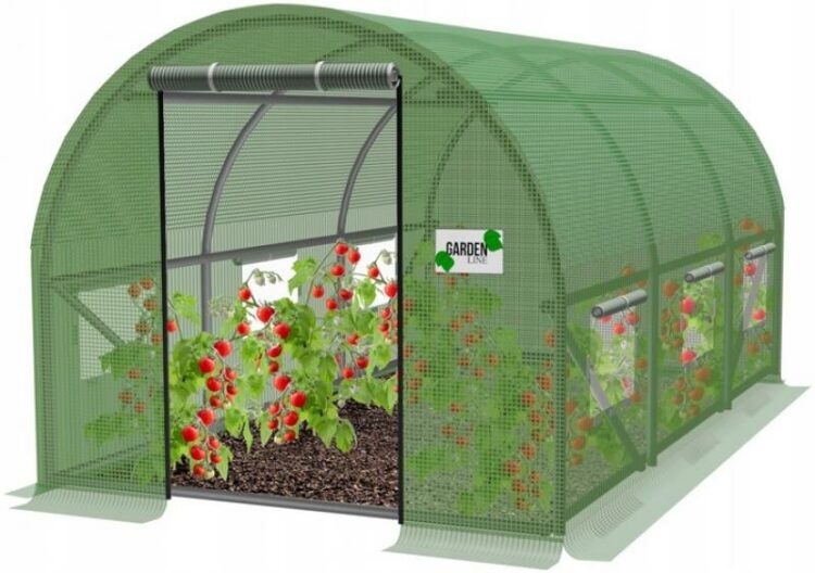 Záhradný fóliovník 2x3m, zelený | 6m2 dokonale ochráni vaše rastliny a plodiny pred nepriaznivými poveternostnými vplyvmi či škodcami.
