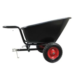 Záhradný prívesný vozík, vyklápací | 400kg je určený na prepravu ľahkých aj ťažších nákladov, zeminy, ale aj všetkých druhov náradia.