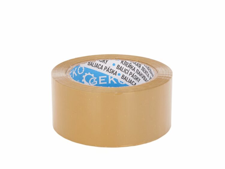 Baliaca lepiaca páska, hnedá, 48mm x 90m | GEKO