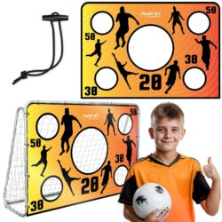 Tréningová futbalová plachta, oranžová, 215 x 150 cm | Neo-Sport