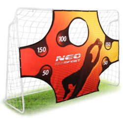 Futbalová bránka, 245 x 155 x 80 cm + cieľová podložka | Neo-Sport