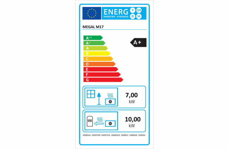 Krbové kachle s vodným plášťom, 17 kW, béžová | MEGAL