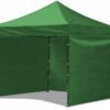 Predajný rozkladací stánok, 3 x 3m | zelený