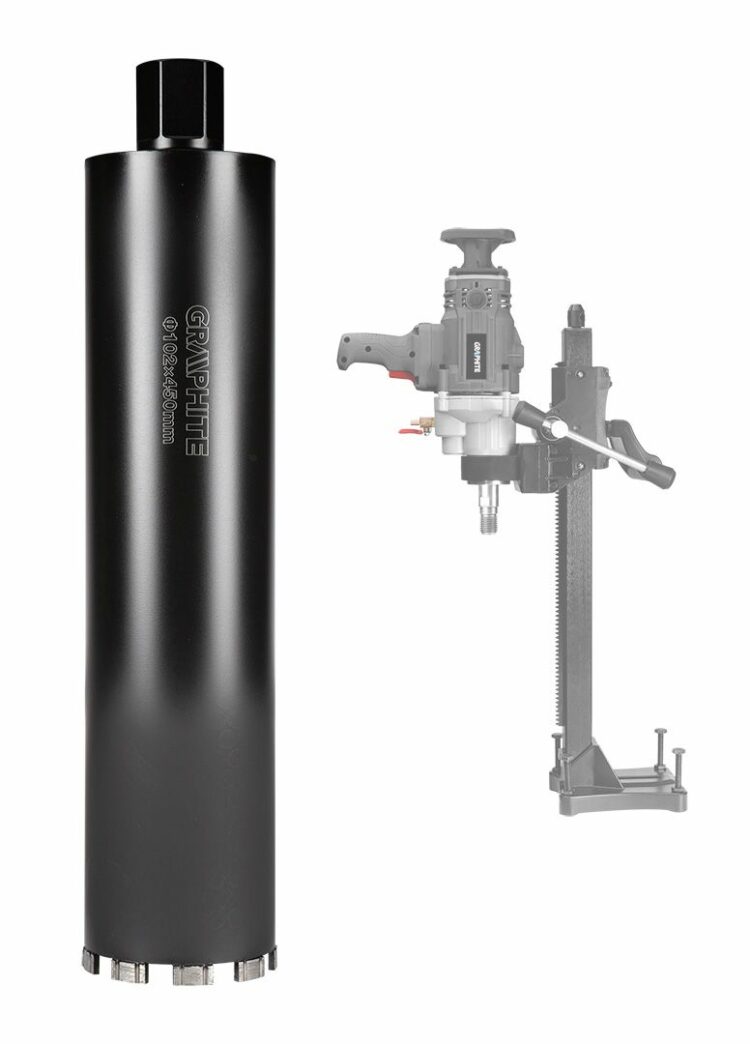 Diamantová vykružovačka 58G540, 102×450mm×9T | GRAPHITE