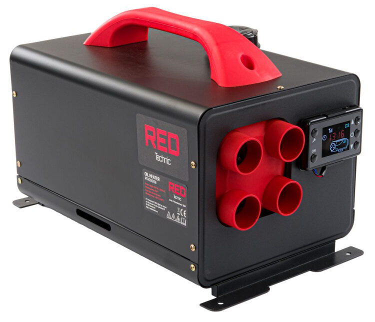 Olejový ohrievač do auta RTAGO0128, 8 kW | RED TECHNIC