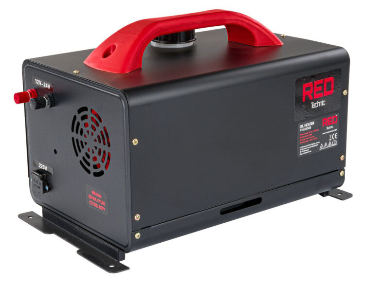 Olejový ohrievač do auta RTAGO0128, 8 kW | RED TECHNIC