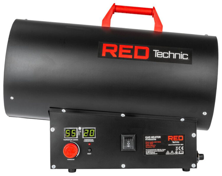 Plynový ohrievač RTNGG0118, 45KW | RED TECHNIC