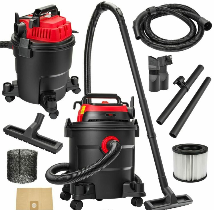 Priemyselný vysávač sucho/mokro RTODP0043, 2000W, 20 L | RED TECHNIC (Výstavný kus)