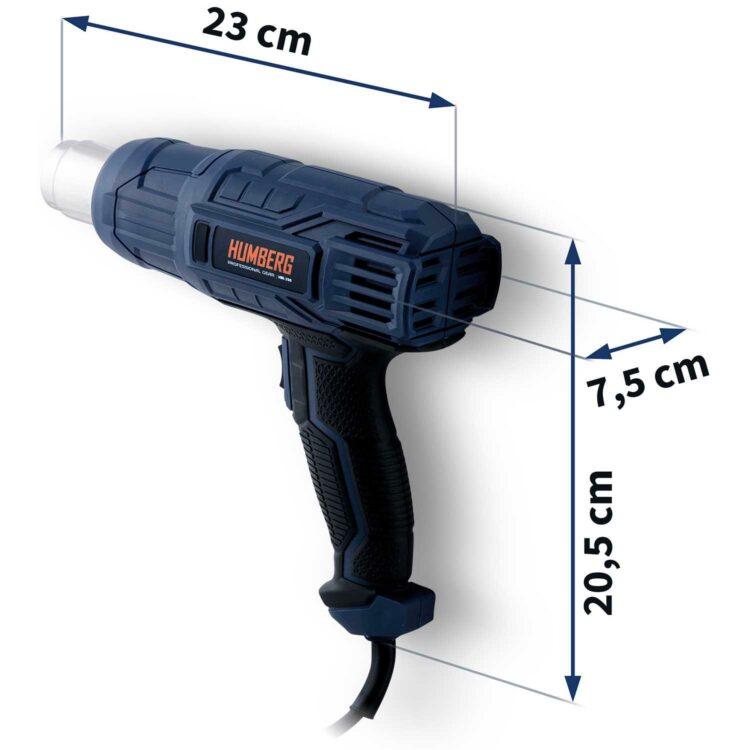 Teplovzdušná pištoľ HM-290, 2000 W | Humberg