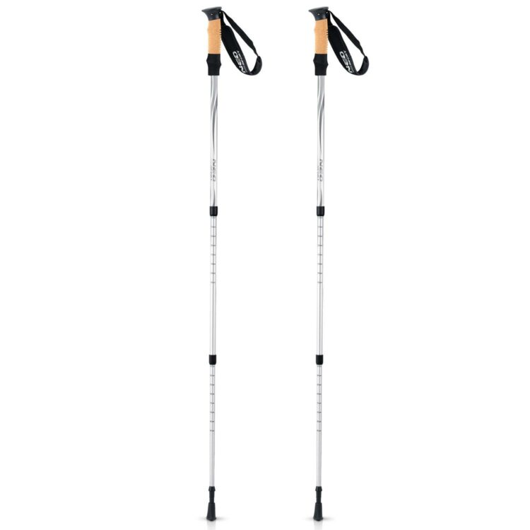 Trekingové palice NS-380, 135 cm, biele | Neo-Sport