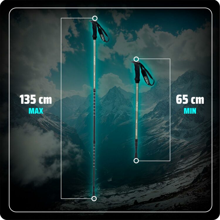 Trekingové palice NS-381, 135 cm | Neo-Sport