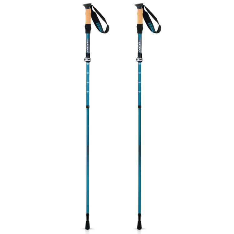 Trekingové palice NS-382, 130 cm, modré | Neo-Sport