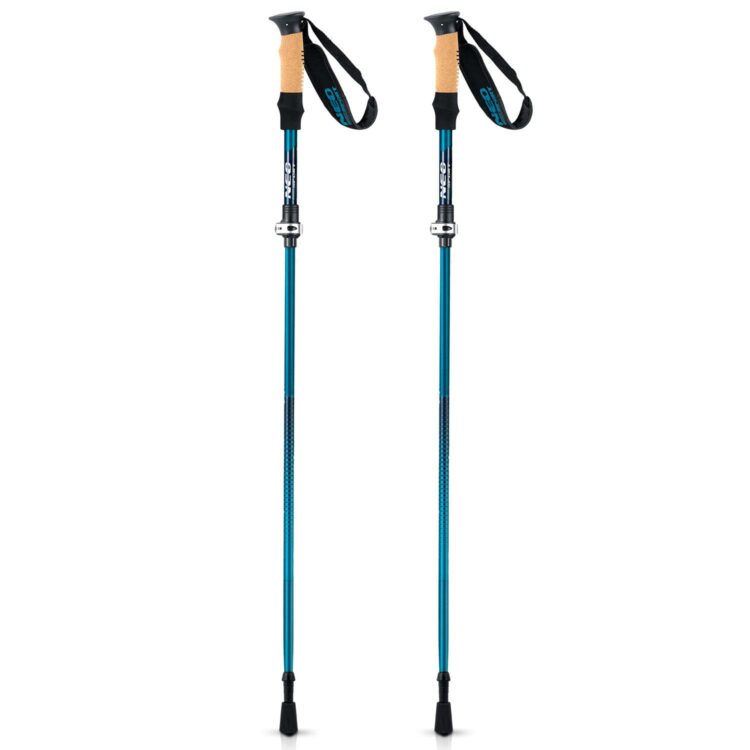 Trekingové palice NS-382, 130 cm, modré | Neo-Sport