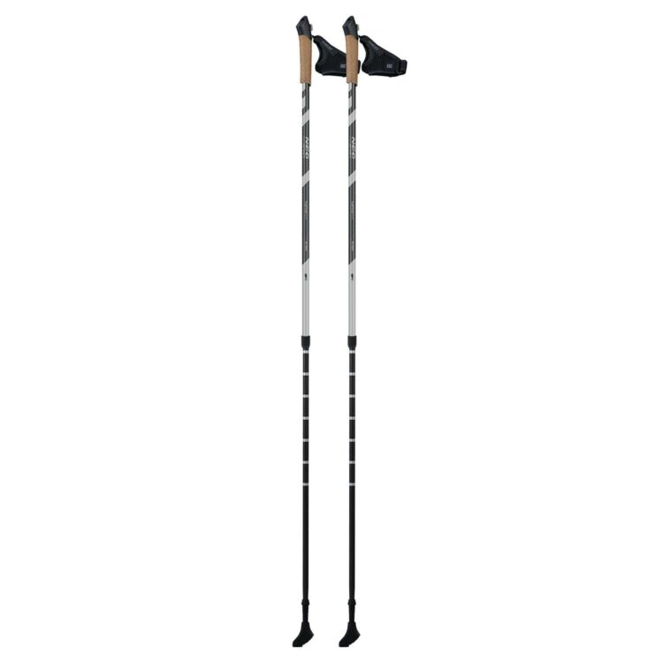 Trekingové palice NS-383, 143 cm, čierne | Neo-Sport