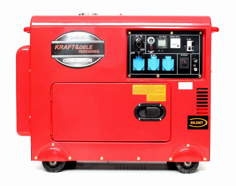 Naftová elektrocentrála, 7000W, 12/230V | KD123