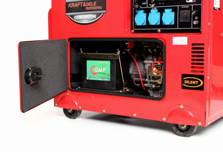 Naftová elektrocentrála, 7000W, 12/230V | KD123
