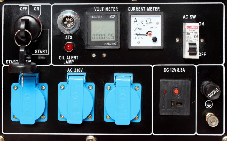 Naftová elektrocentrála, 7000W, 12/230V | KD123
